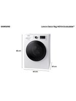 Lava e seca samsung wd11a 3 em 1 branca com ecobubble e lavagem a seco wd11a4453bw – 11 kg