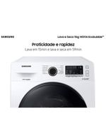 Lava e seca samsung wd11a 3 em 1 branca com ecobubble e lavagem a seco wd11a4453bw – 11 kg