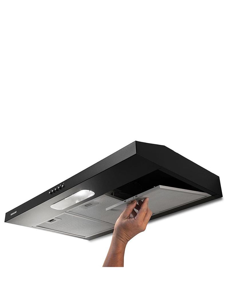 Depurador de ar suggar slim dps181pt / dps182pt preto com 3 velocidades – 80 cm