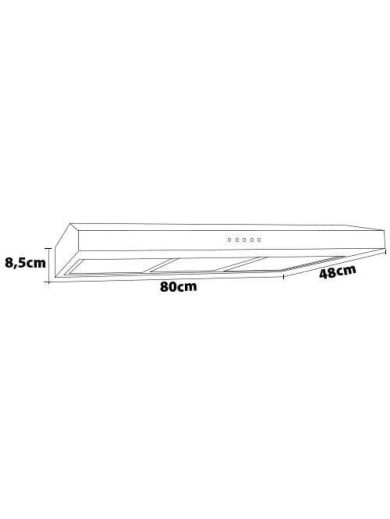 Depurador de ar suggar slim dps181pt / dps182pt preto com 3 velocidades – 80 cm