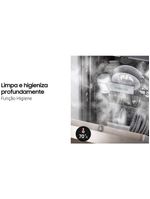 Lava-louças samsung dw60c7050fs/az 14 serviços com display de led 110v – inox