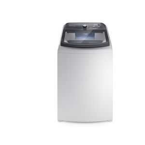 Lavadora de roupas electrolux efficient lee18 18kg cesto inox filtro de fiapos tecnologia jet&clean branca