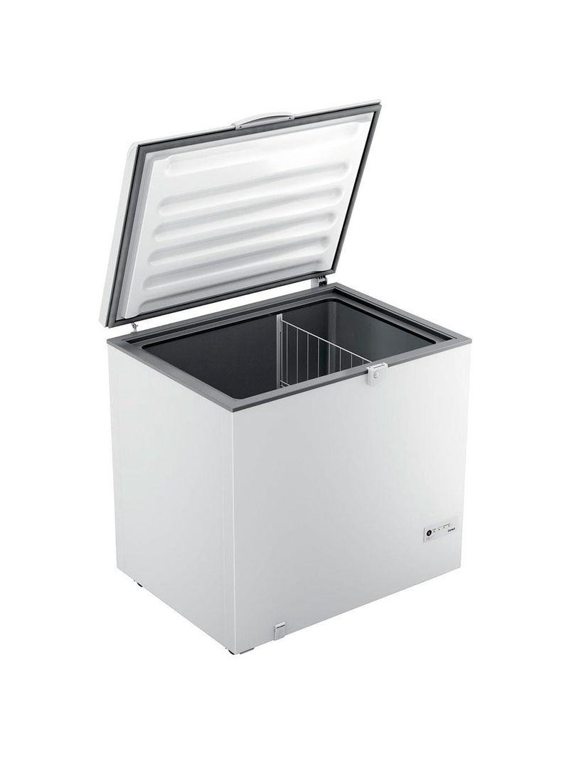 Freezer horizontal consul cha31fb pés com rodízio, 6 níveis de temperatura e degelo manual - 309l