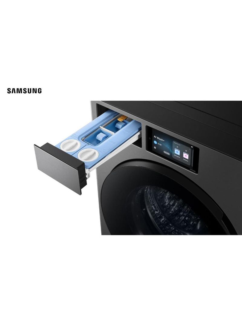 Lavadora de roupas samsung 20kg bespoke ai laundry wf90f inox