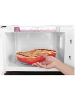 Micro-ondas electrolux meo44 34l função tira odor branco