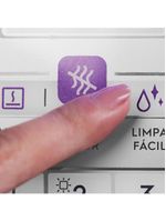 Micro-ondas electrolux meo44 34l função tira odor branco