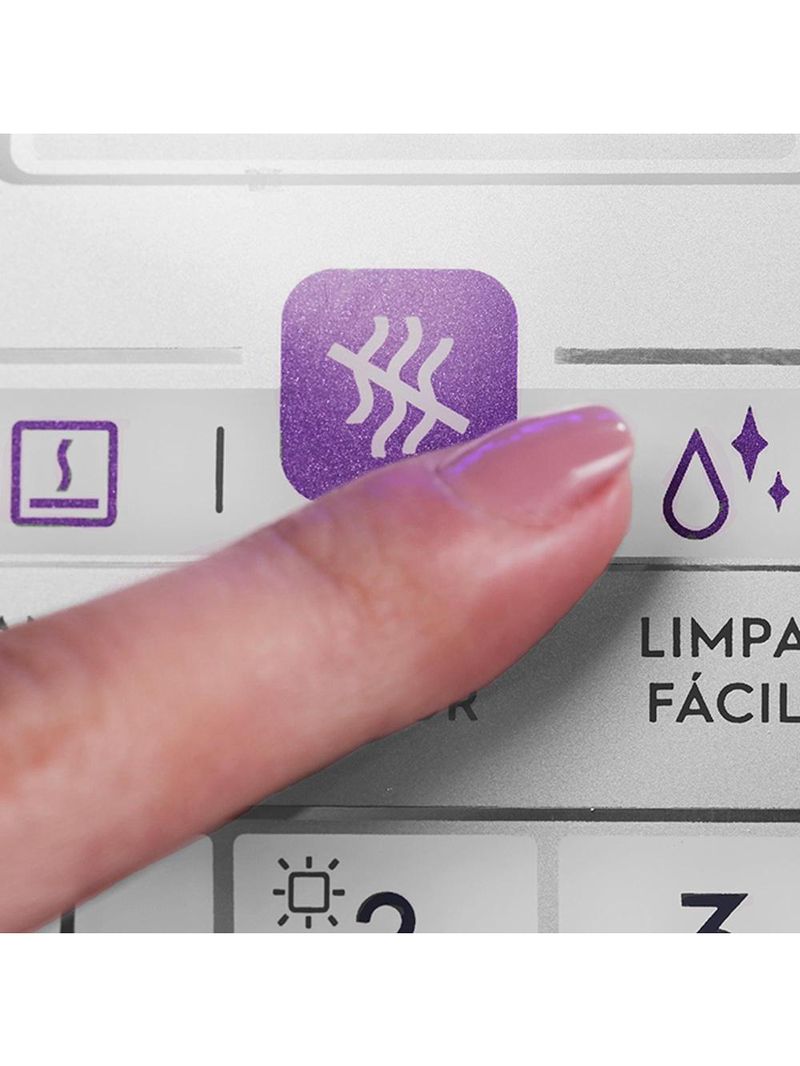 Micro-ondas electrolux meo44 34l função tira odor branco