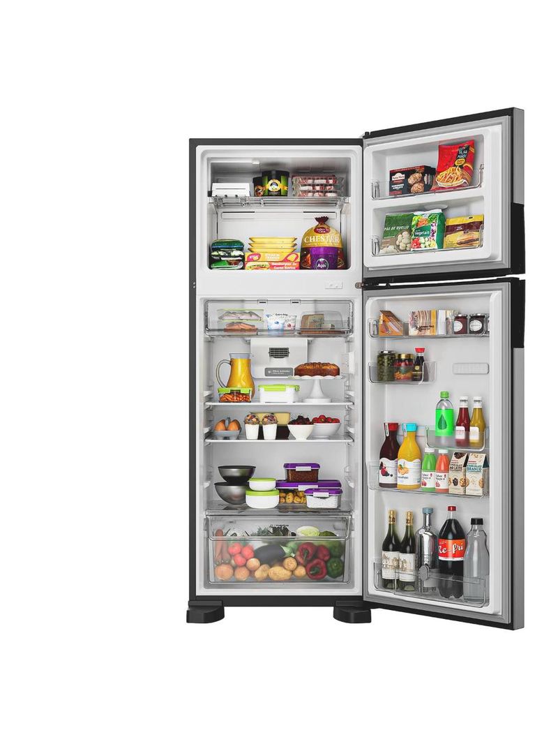 Geladeira duplex consul crm53mk inverter 455l frost free inox