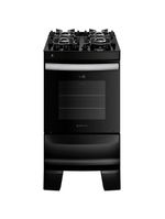 Fogão atlas 4 bocas agile up glass com mesa de vidro e acendimento automático bivolt - preto