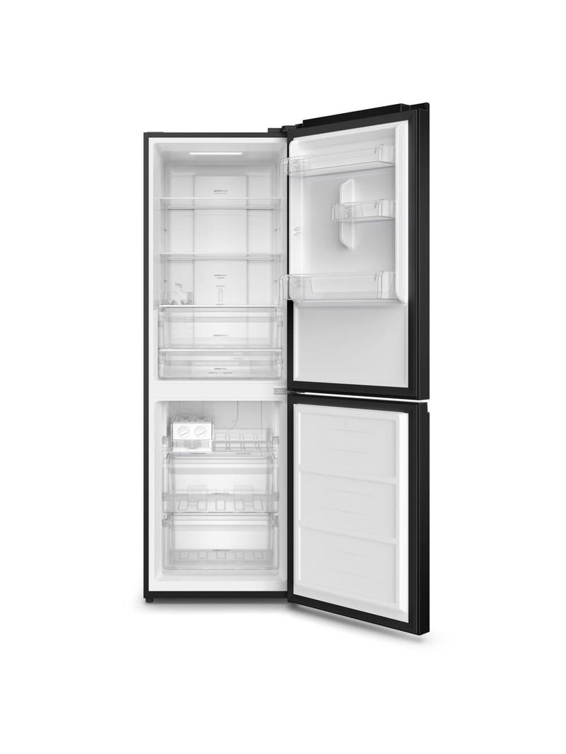 Geladeira electrolux frost free inverter 322l ib42g efficient com autosense inverse e painel digital - black glass
