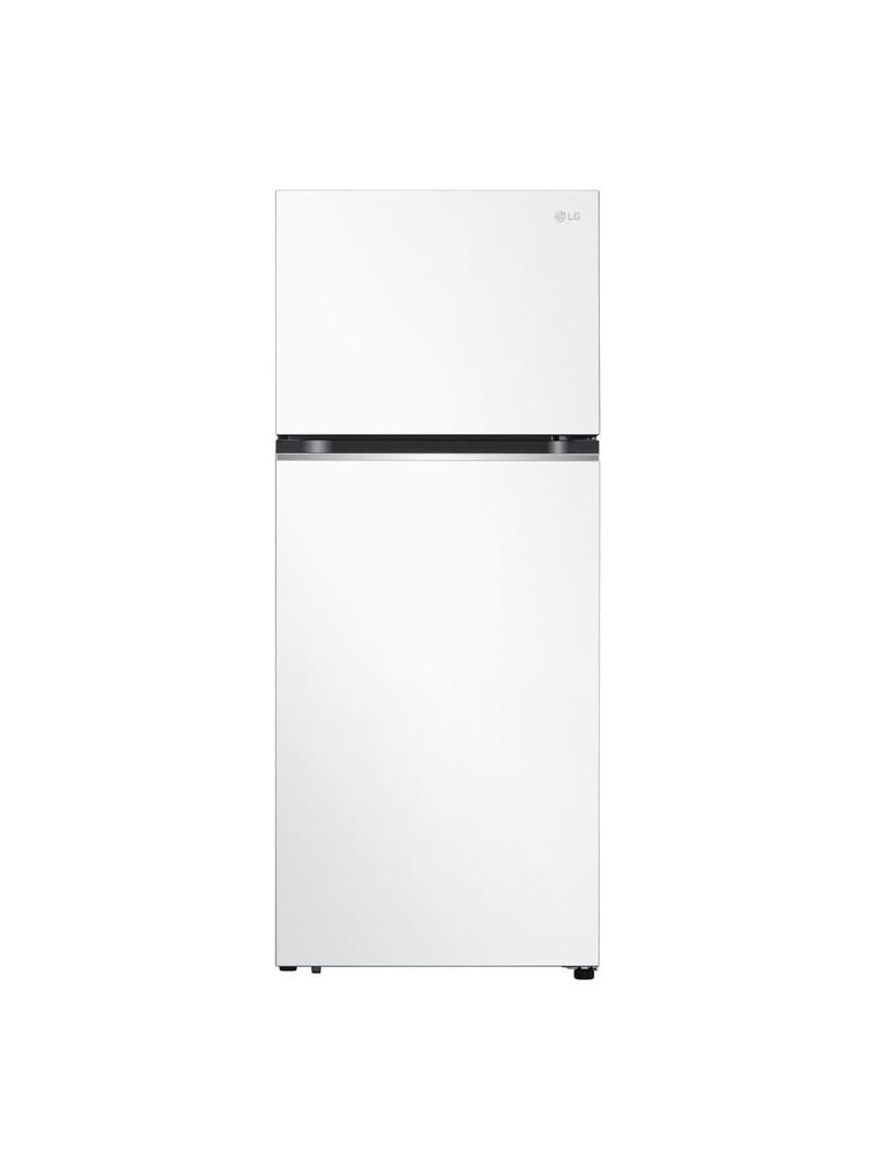 Geladeira lg frost free gn-b372pqw duplex com tecnologia smart inverter, linear cooling e multi air flow branca - 375 litros