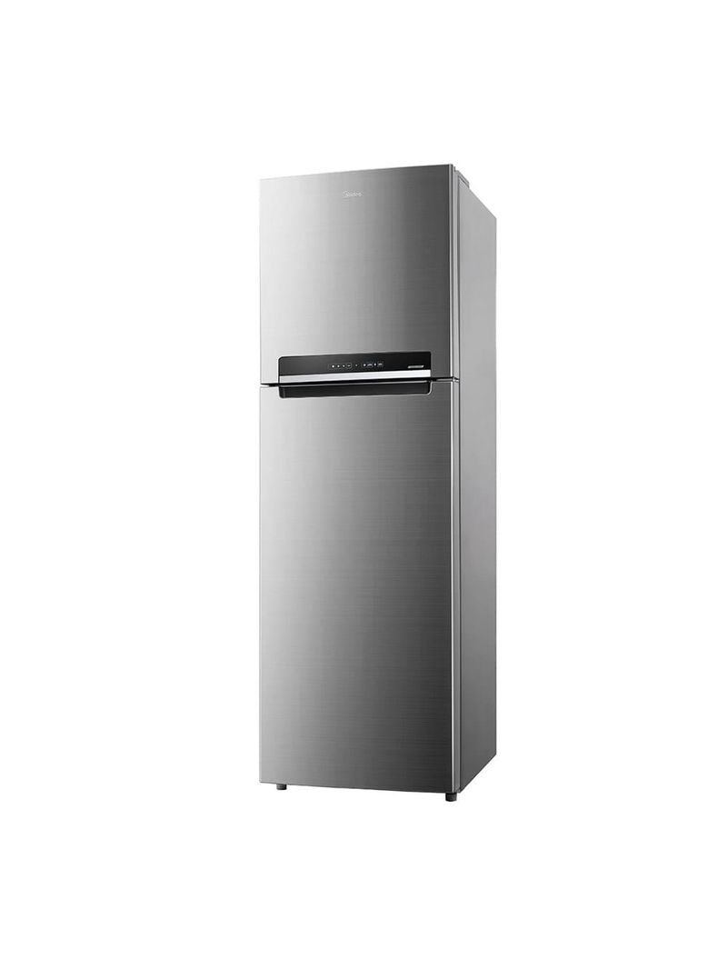 Geladeira midea duplex md-rt572evd461 frost free inox com painel touch e turbo freezer – 425 litros