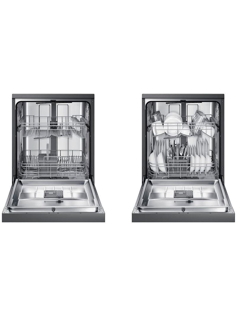 Lava-louças samsung dw60c7050fg/az 14 serviços com display de led 110v – black inox