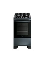 Fogão 4 bocas dako supreme timer glass com mesa de vidro e painel touch titanium – bivolt