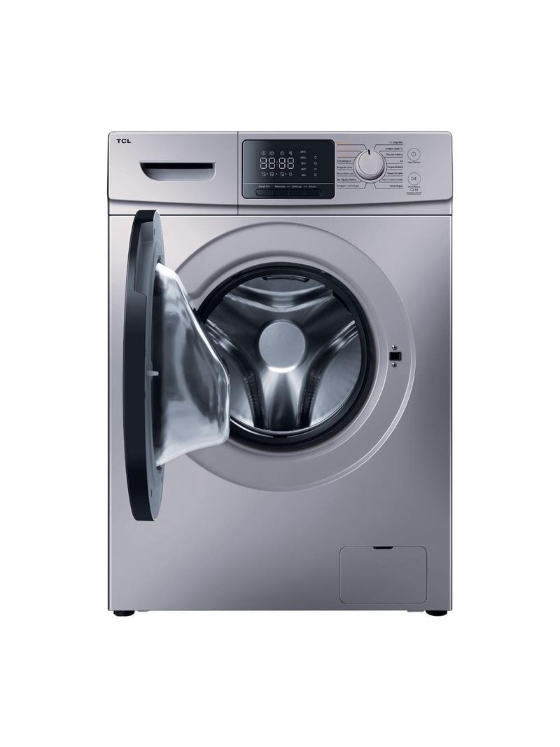 Lava e seca tcl 11kg/7kg com motor bldc inverter e sistema air wash c311wds - prata