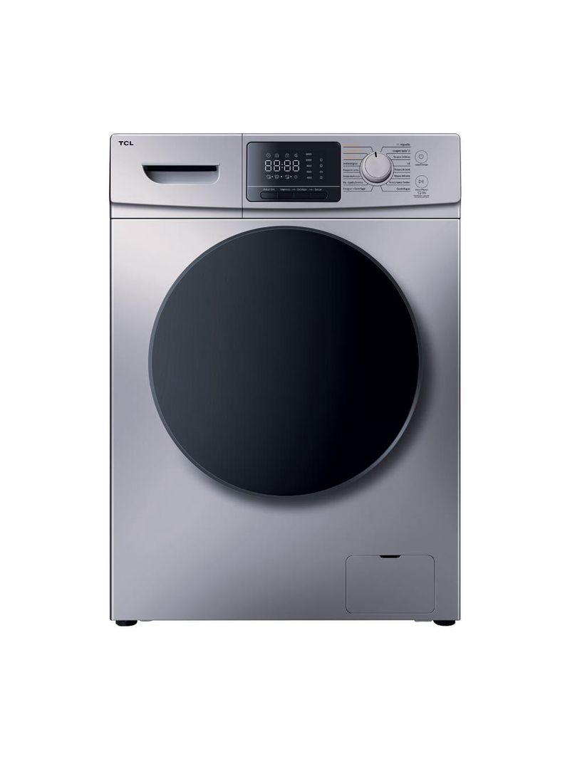 Lava e seca tcl 11kg/7kg com motor bldc inverter e sistema air wash c311wds - prata