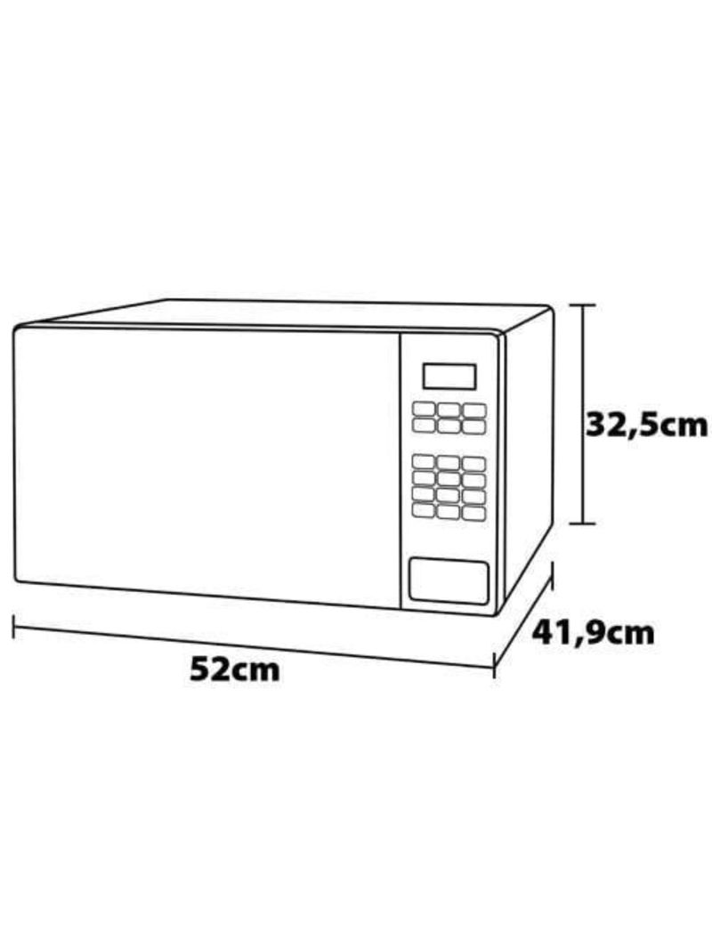 Forno de micro-ondas electrolux efficient me36s com funções fermentar e manter aquecido prata - 36l