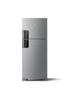 Geladeira consul frost free crm50lk duplex inox com função turbo, iluminação em led e filtro antiodor - 410 litros