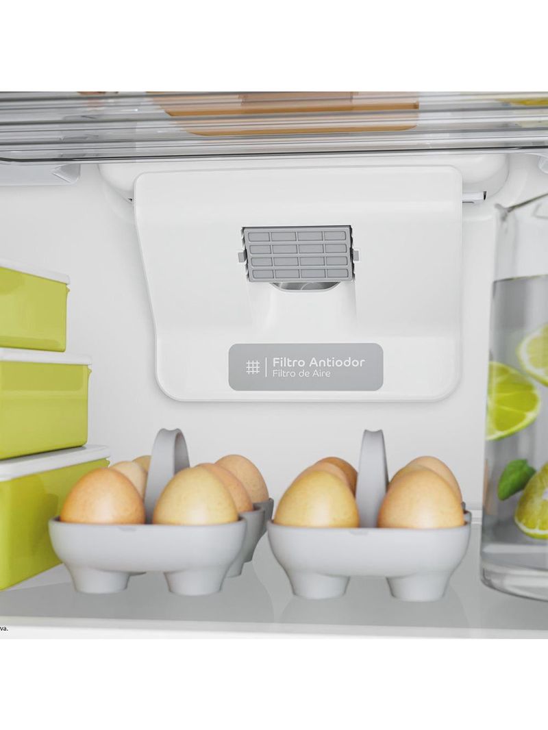 Geladeira consul frost free crm50lk duplex inox com função turbo, iluminação em led e filtro antiodor - 410 litros