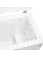 Freezer horizontal philco pfh400b 371l 2 em 1 degelo manual rodízios gás r600a branco