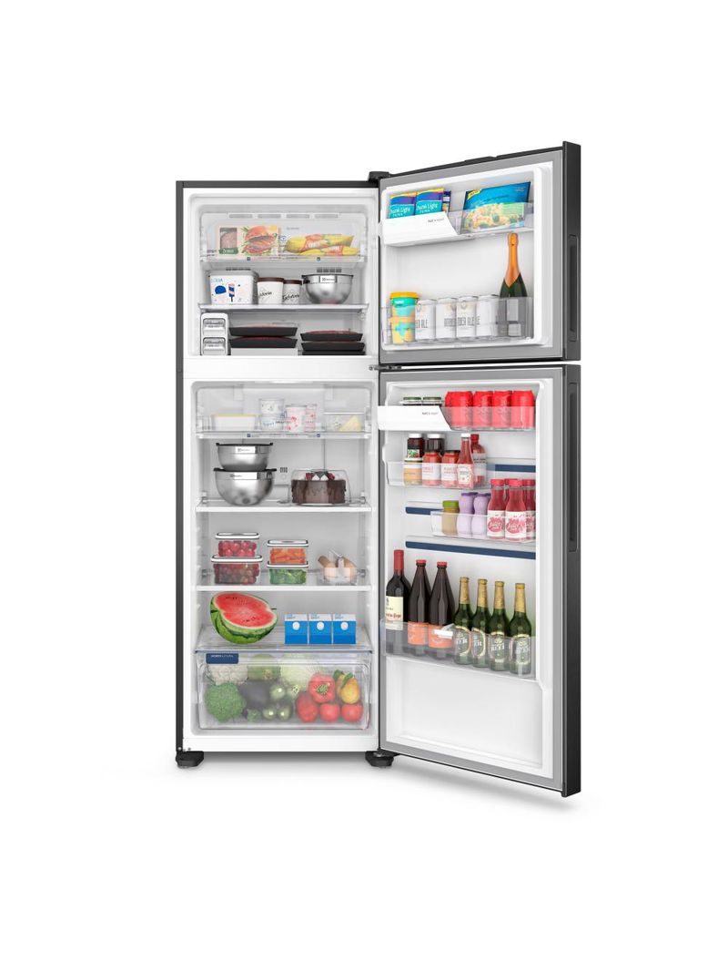 Geladeira electrolux frost free inverter 480l it70b efficient autosense duplex black inox look bivolt