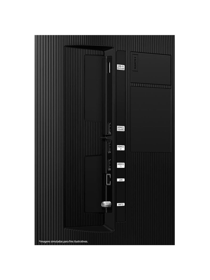 Smart tv 65" 4k samsung 65u8600f crystal hdr tizen alexa e xbox gaming