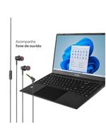 Notebook multi intel celeron n4020c 4gb ram 128gb emmc tela 15,6" hd windows 11 - ub263