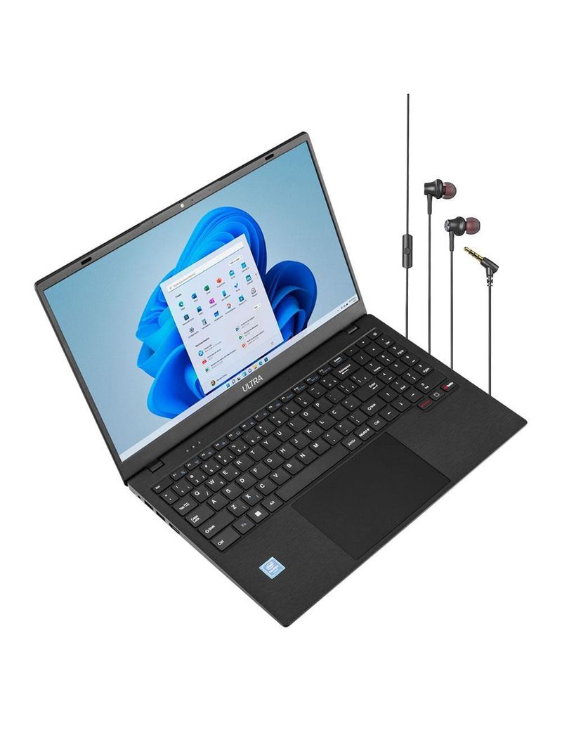 Notebook multi intel celeron n4020c 4gb ram 128gb emmc tela 15,6" hd windows 11 - ub263