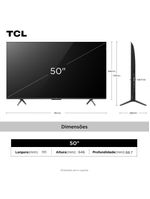 Smart tv tcl 50" 4k qd-mini led 50c6ks 60hz com sistema operacional google tv