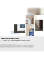 Smart tv 55” qled 4k samsung qn55ls03fagxzd the frame vision ai 2025 modo arte antirreflexo