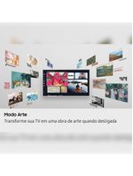 Smart tv 55” qled 4k samsung qn55ls03fagxzd the frame vision ai 2025 modo arte antirreflexo