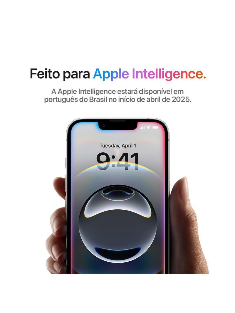 Apple iphone 16e 128gb 6,1" 48mp branco