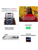 Apple iphone 16e 128gb 6,1" 48mp branco