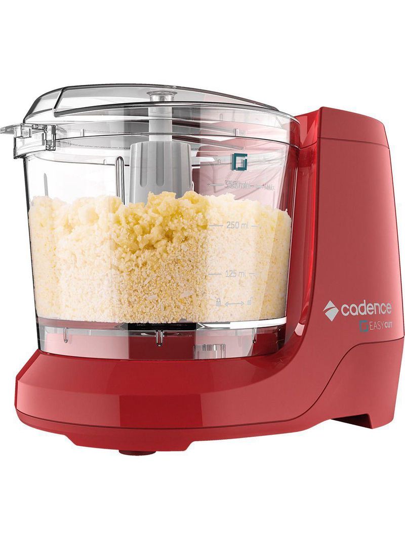Miniprocessador Cadence Easy Cut Colors Vermelho 220V