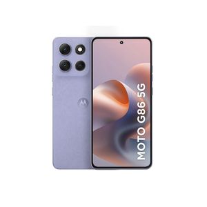 Smartphone motorola moto g86 5g tela 6,7” 1.5k poled 512gb câmera sony 50mp lilás