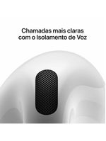 Apple airpods 4 com cancelamento ativo de ruído - branco