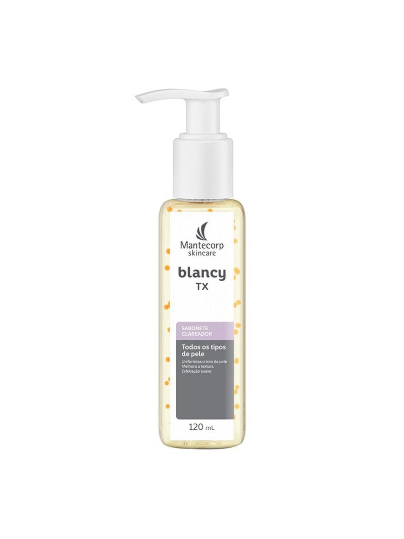Sabonete facial clareador mantecorp skincare blancy tx cleanser