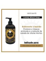 Sabonete líquido nesti dante - luxury black