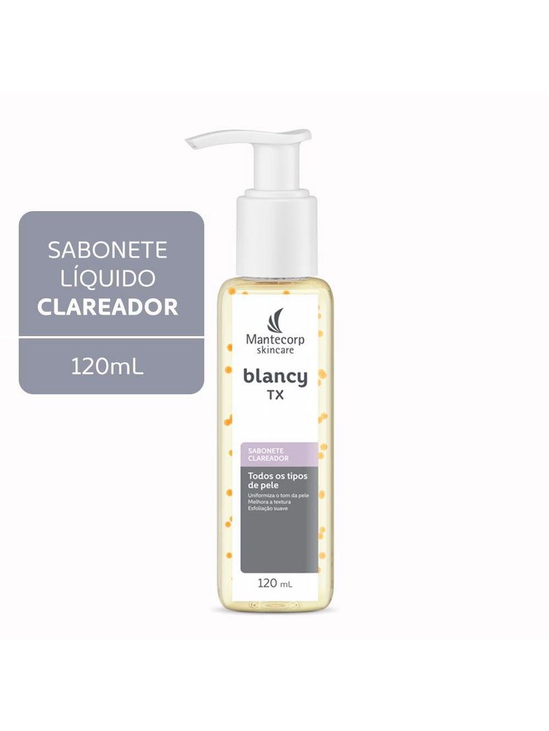 Sabonete facial clareador mantecorp skincare blancy tx cleanser