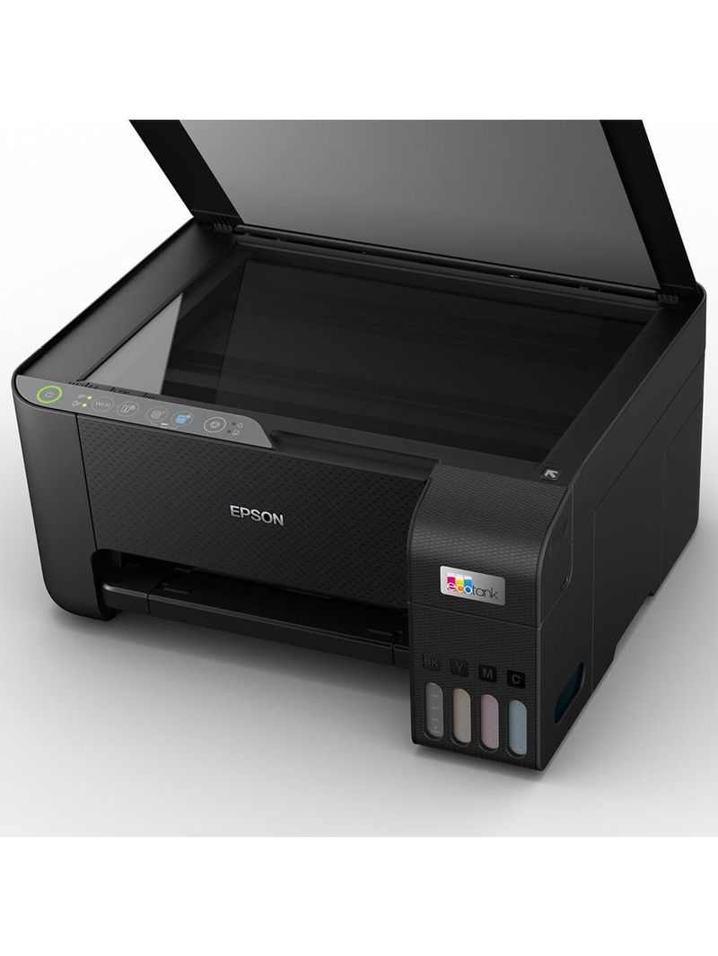 Impressora multifuncional tanque de tinta epson ecotank l3250 wireless bivolt preta