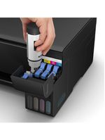 Impressora multifuncional tanque de tinta epson ecotank l3250 wireless bivolt preta