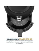Fritadeira elétrica britânia bfr36a silverstone 4,2l 1500w air flow preta