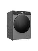 Lava e seca hisense 11/7kg wd3s11 com motor inverter, controle wi-fi, 13 programas de lavagem e 3 de secagem, painel touch - titanium