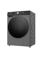 Lava e seca hisense 11/7kg wd3s11 com motor inverter, controle wi-fi, 13 programas de lavagem e 3 de secagem, painel touch - titanium