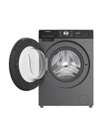 Lava e seca hisense 11/7kg wd3s11 com motor inverter, controle wi-fi, 13 programas de lavagem e 3 de secagem, painel touch - titanium