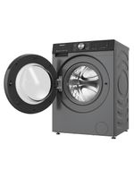 Lava e seca hisense 11/7kg wd3s11 com motor inverter, controle wi-fi, 13 programas de lavagem e 3 de secagem, painel touch - titanium