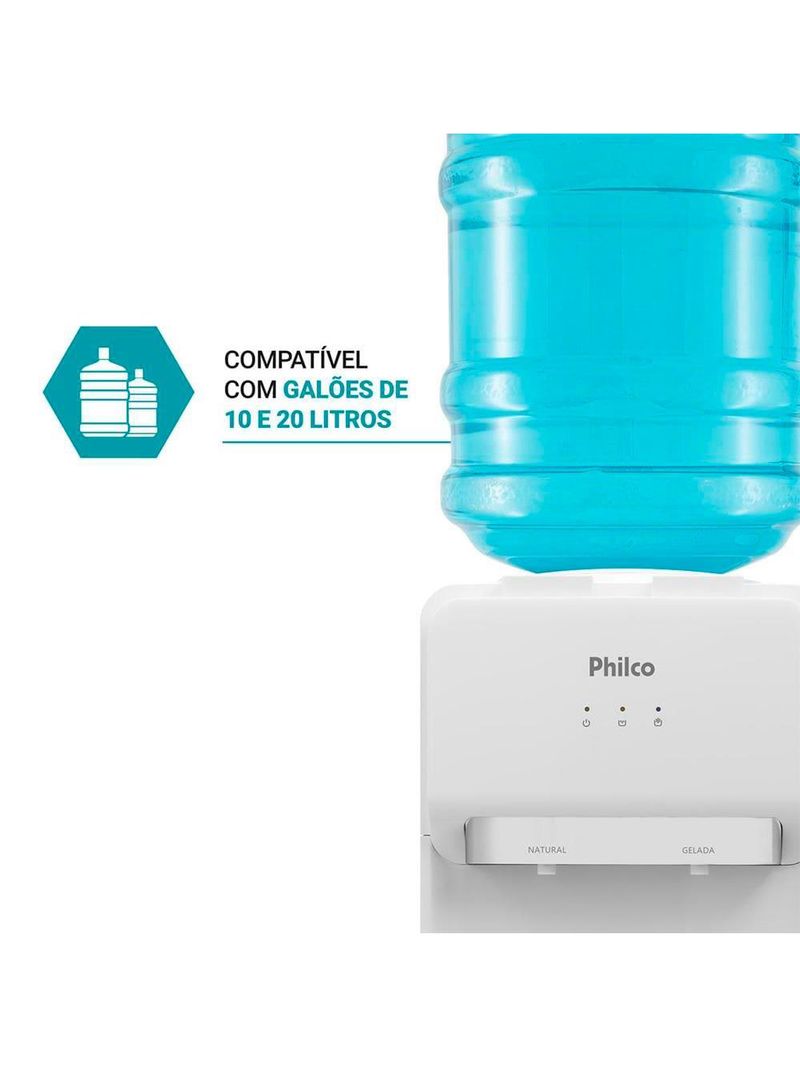 Bebedouro de Água philco pbe11 – branco