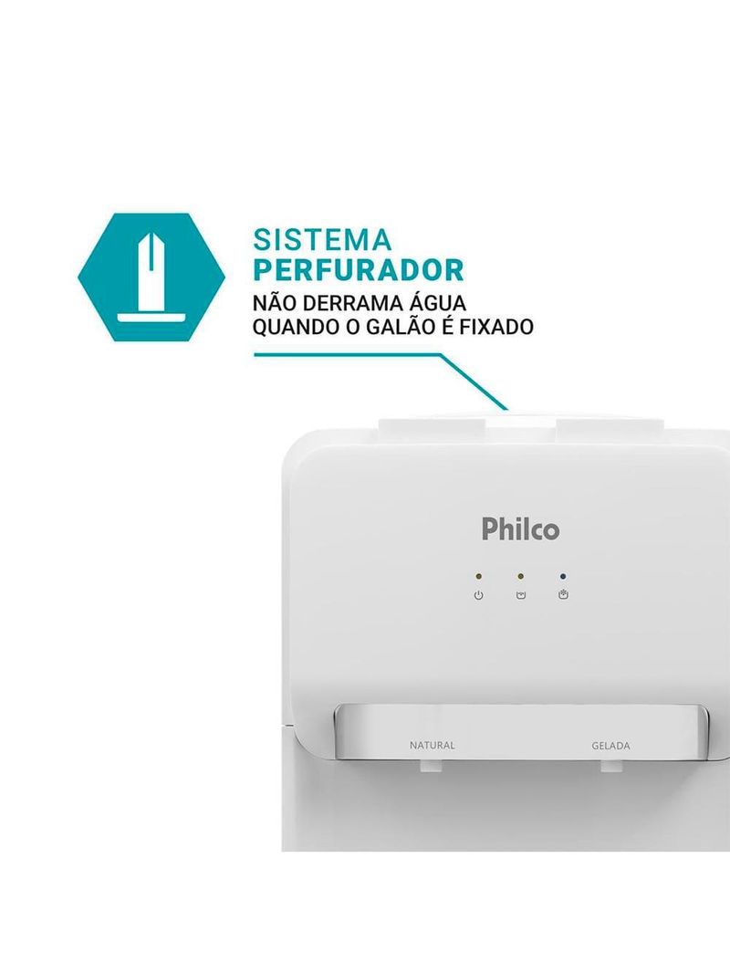 Bebedouro de Água philco pbe11 – branco
