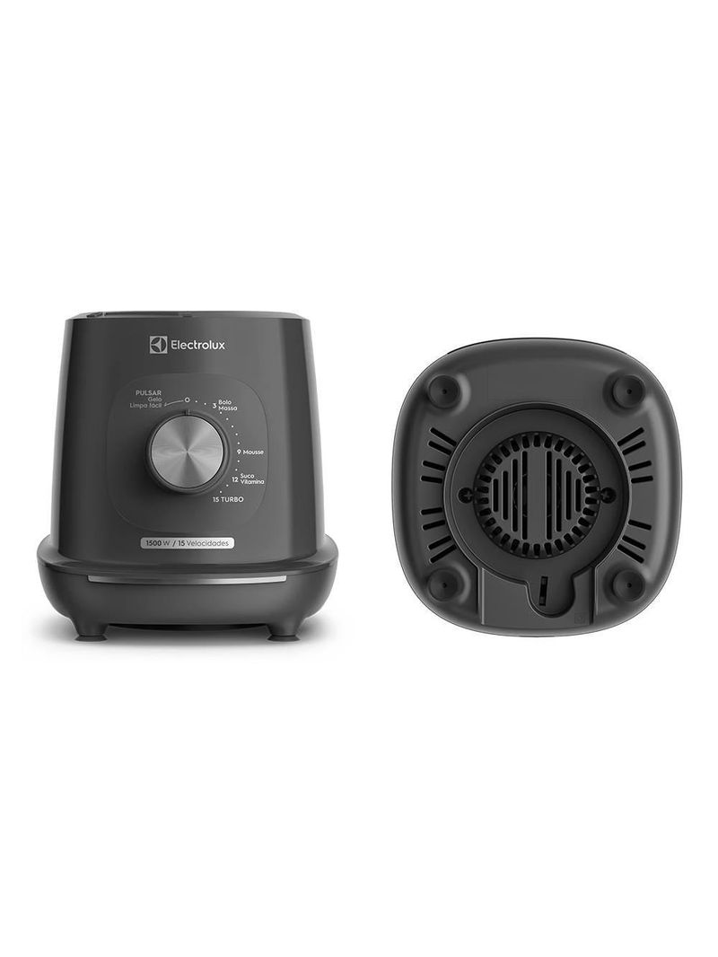 Liquidificador electrolux ebl1500 efficient triforce 1500w 3,2l cinza