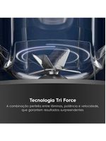 Liquidificador electrolux ebl1500 efficient triforce 1500w 3,2l cinza